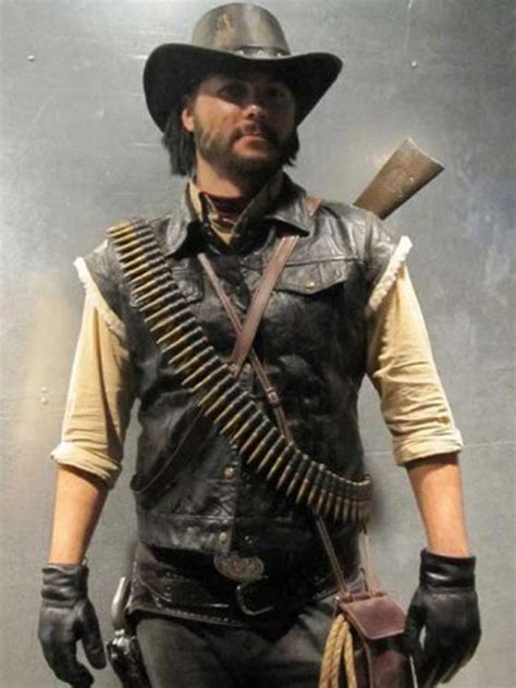 John Marston Vest Redemption Cowboy Leather Vest Sale