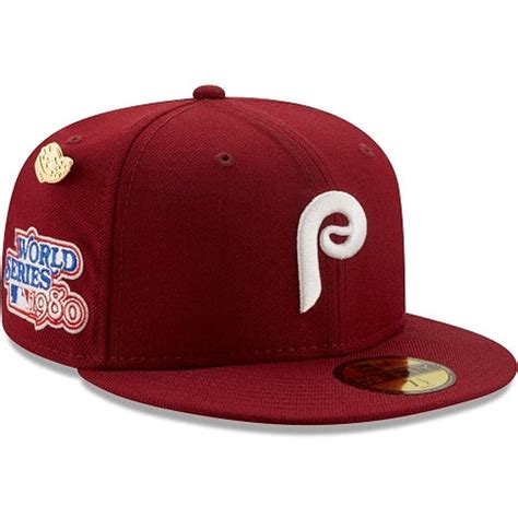 New Era Philadelphia Phillies 1980 Logo History 59FIFTY Fitted Hat