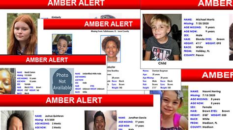 Amber Alert Florida 2024 Date Gray Phylys