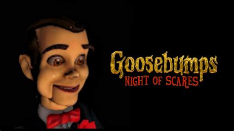 Goosebumps Night Of Scares Slappy The Dummy Story Scary Goosebumps Youtube