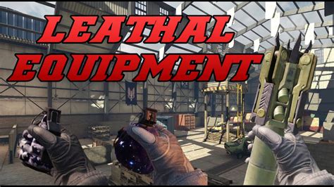 Guide To Lethal Equipment Call Of Duty Mobile Youtube