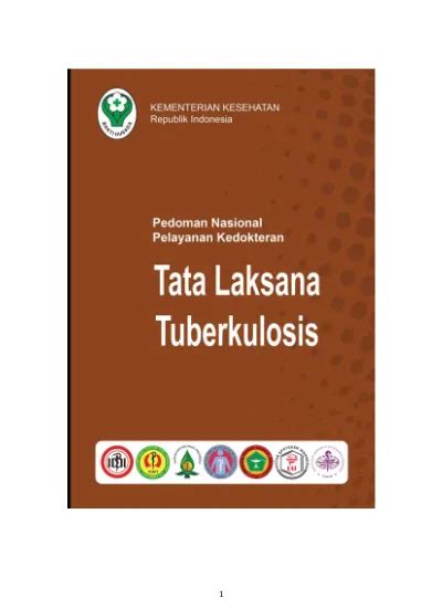 Pedoman Nasional Pelayanan Kedokteran Tata Laksana Tuberkulosis