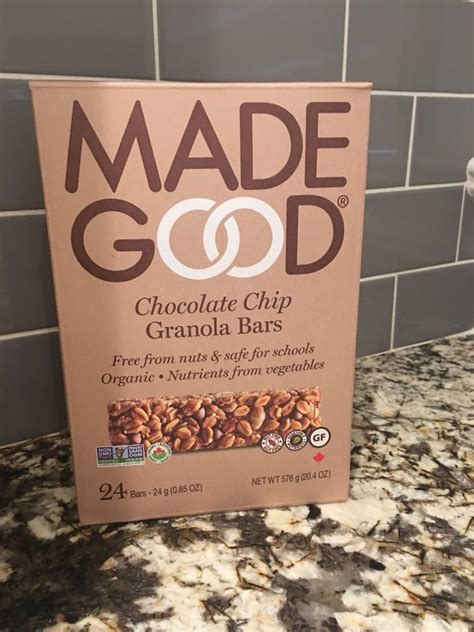 Made Good Chocolate Chip Granola Bars Review Abillion