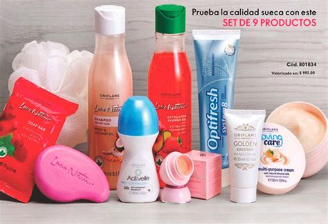 Set De 9 Productos De Higiene Y Belleza Oriflame Envío Gratis