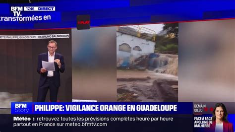 Story Temp Te Philippe Vigilance Orange En Guadeloupe