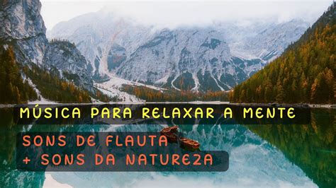 M Sica Para Relaxar A Mente Sons Da Natureza Sons De Flauta Relax