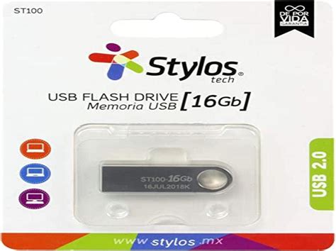 Stylos Memsty050 Memoria Usb Stmusb2B 16 Gb Usb 2 0 Amazon Mx