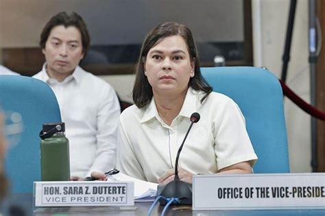 Sara Duterte S Officials In OVP Deny Having Roles In Release Of