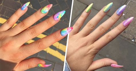 15 Ideas de uñas arcoíris para darle mucho color a tu look