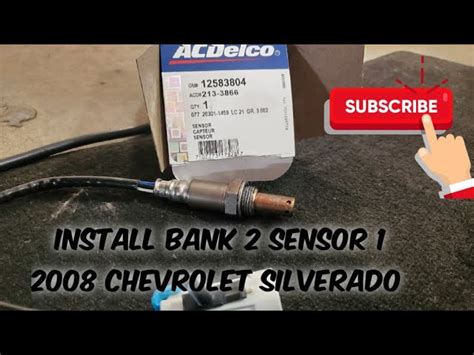 Chevy Silverado O2 Sensor Bank 2 Sensor 2 Location