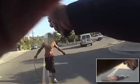 Shocking Footage Shows Moment Police Officer Fatally Shoots Chain