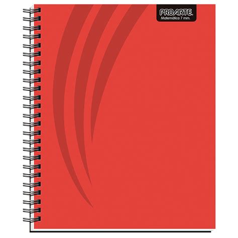 Cuaderno Universitario 7 Mm 100 Hojas Tapa Dura Proarte