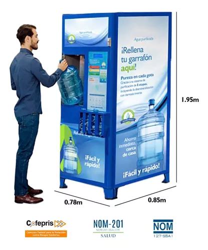 Vending De Agua Maquina De Autoservicio De Agua Purificada Meses Sin