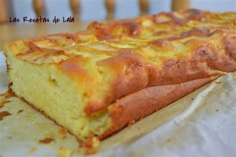 Las Recetas de Lala Bizcocho de Manzana Sin Azúcar