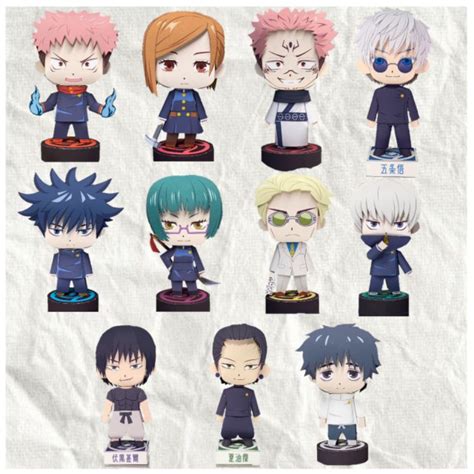 Jual Papercraft Figure Anime Jujutsu Kaisen Itadori Yuji Gojo Satoru