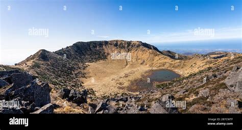 Panoramic View Of Hallasan Mountain On Jeju Island South Korea Small