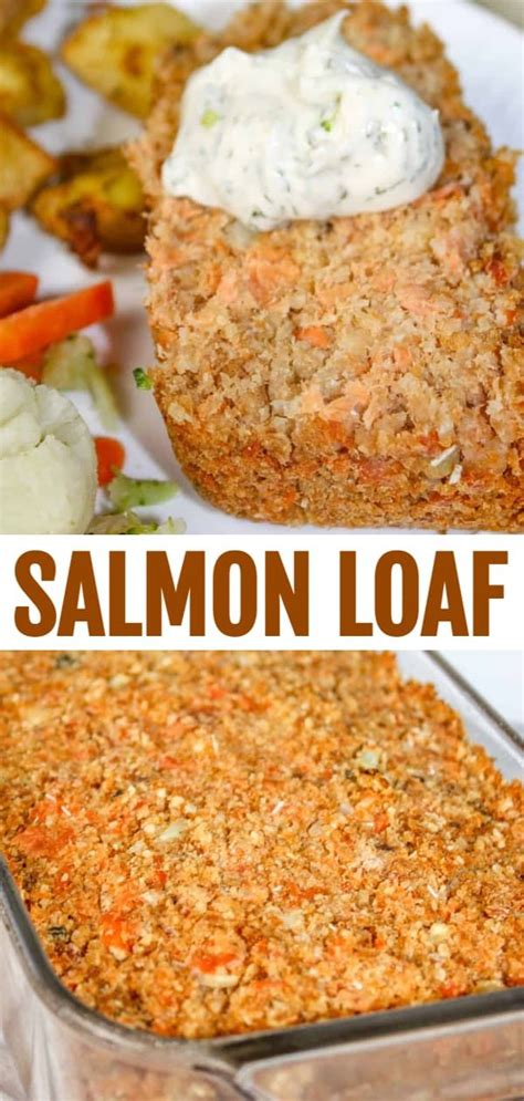 Salmon Loaf Recipe With Mixed Vegetables