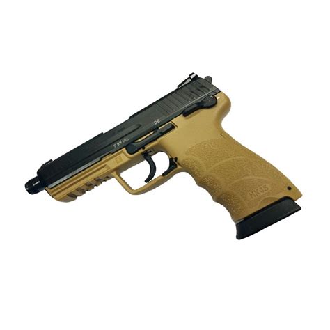 H K Pistola Hk Tactical V Sf Cal Acp Desert Tan Arco E Frecce