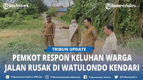 PUPR Kota Kendari Bakal Anggarkan Perbaikan Jalan Rusak Dan Drainase