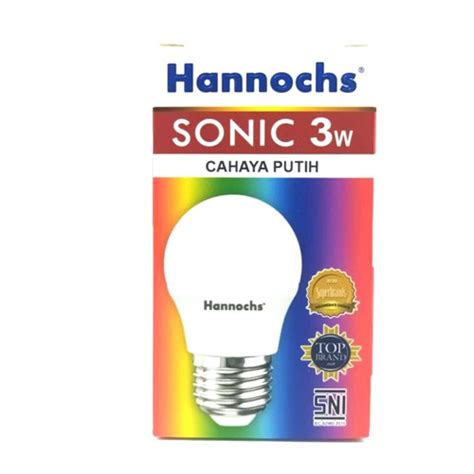 Jual Hannochs Lampu Led Bulb W W W W W W W Sonic Sni