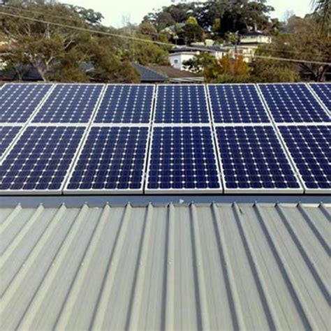 Industrial And Commercial Metal Flat Roof Mounting Solar PV Systems ...