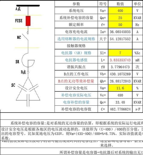 低压无功补偿电容容量计算表word文档在线阅读与下载文档网