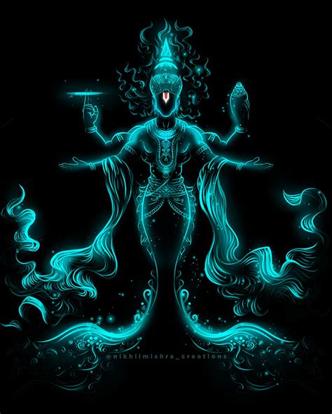 Shri Vishnu ji Matsya avatar Lord Vishnu ji | Behance :: Behance