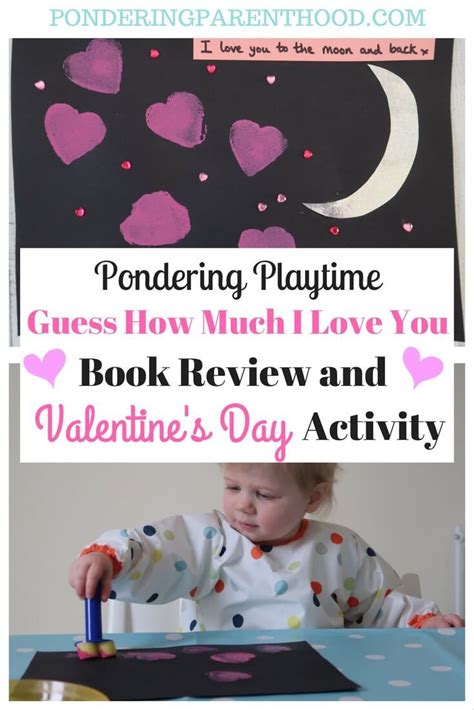 Pondering Playtime Guess How Much I Love You Valentines Craft