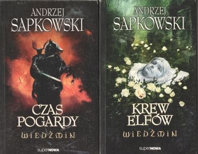 Sapkowski Andrzej Wiedźmin 1 7 t Saga o Wiedźminie dwa tomy