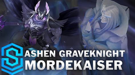 Ashen Graveknight Mordekaiser Skin Spotlight Pre Release Pbe