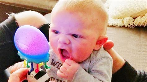 Funny Baby Reaction To Everything Youtube