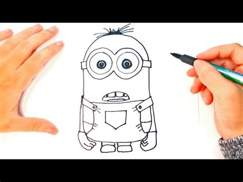 C Mo Dibujar A Minion Paso A Paso Dibujo F Cil De Minion Youtube