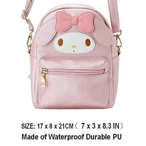 Kuromi Bagmy Melody Hello Kitty Cinnamoroll Pompompurin Cute Cartoon