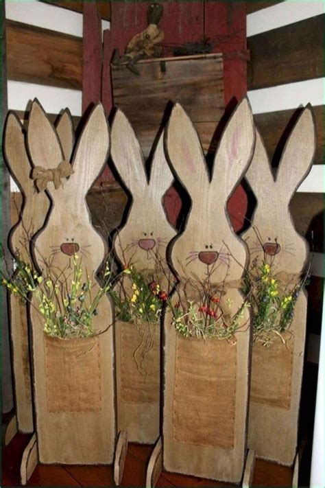 40 Best Easter Decorations Ideas 4 Easter Wood Crafts Wooden Easter