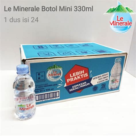 Jual Le Minerale Air Mineral Ml Dus Isi Pcs Shopee Indonesia