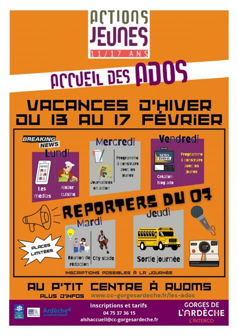 Vacances D Hiver Les Inscriptions Pour L Accueil De Loisirs Sont