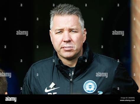 Peterborough United manager Darren Ferguson prior to kick-off Stock ...