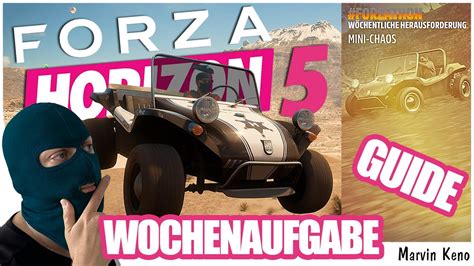 Forza Horizon Wochenaufgabe Guide Mini Chaos Fr Hling Hitze Saison