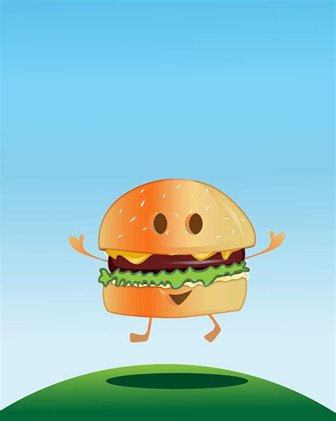 Cartoon fast food Characters on Behance