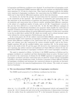 Invariant conservative finite-difference schemes for the one-dimensional shallow water ...