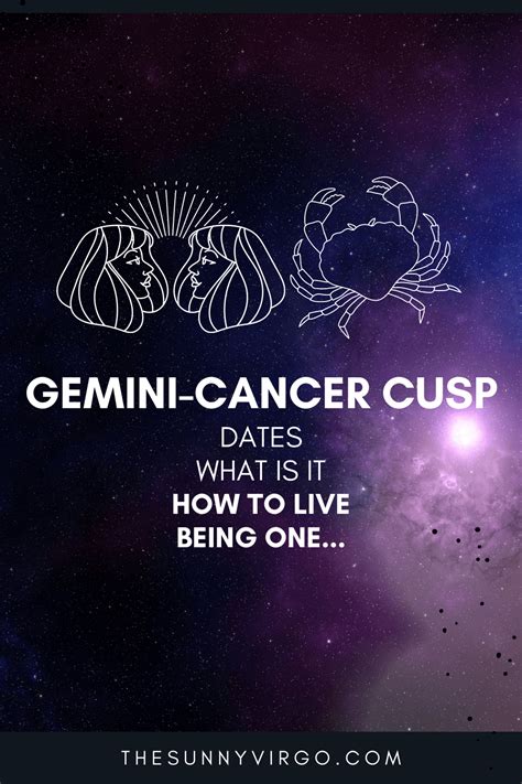 Gemini-Cancer Cusp: Dates, Traits & How to Live Being One