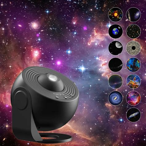 Nachtlampje Galaxy Projector Sterrenhemel Projector Roteren Planetarium