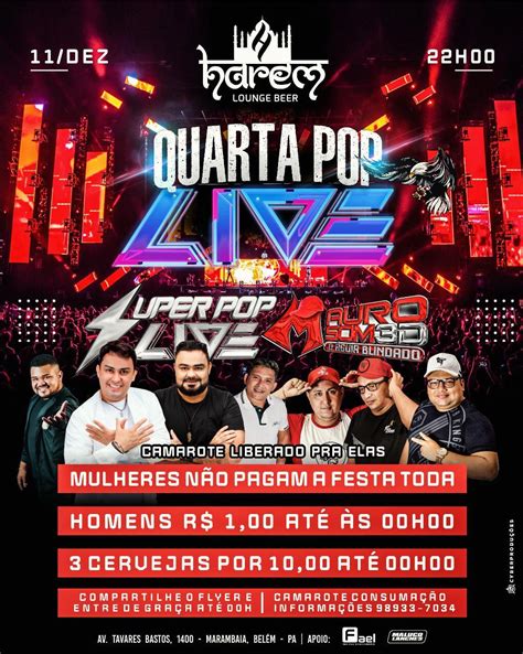 CD AO VIVO SUPER POP LIVE 360 NO HAREM MARCANTES 11 12 2019 DJS