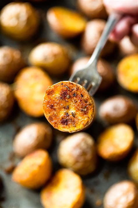 Crispy Oven Roasted Baby Potatoes Recipe Chronicle