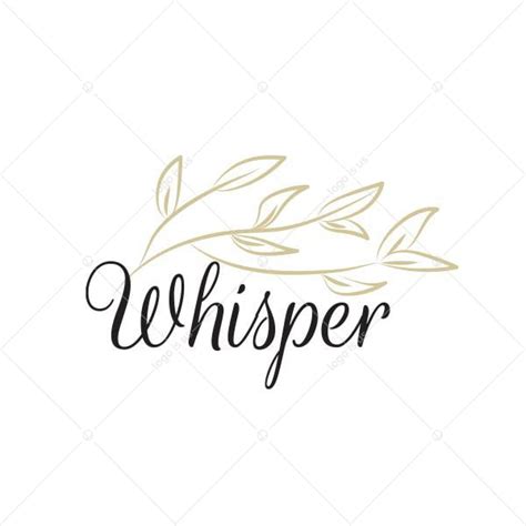 Whisper Logo - Logo Is Us