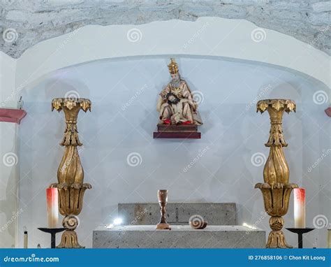 Interior View of the Historical Guadalajara Cathedral Stock Photo ...