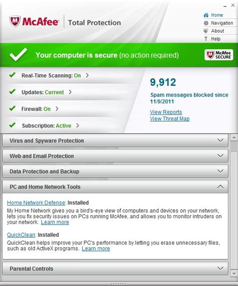 McAfee Total Protection 2012 Review 2012 PCMag UK