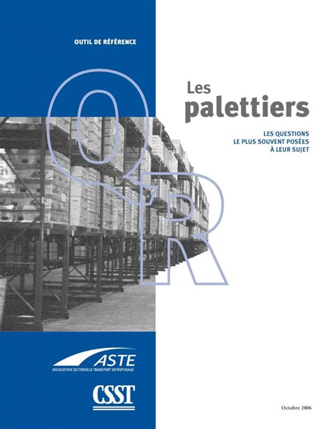 PDF Les Palettiers CSST Quebec DOKUMEN TIPS