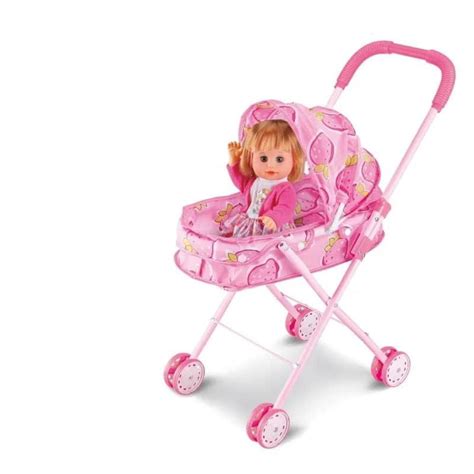 Shopbefikar Baby Doll Stroller | Foldable Stroller Toy for Toddlers ...