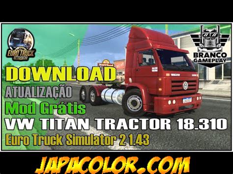 Caminh O Vw Titan Tractor Mods Ets Dalenha Mods